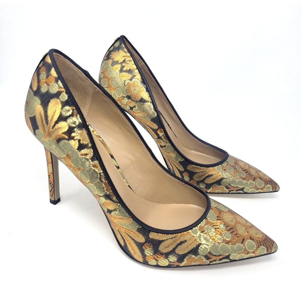Elegant Floral Heels